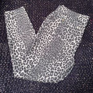 Michael Kors Leopard Print Jeggings: Women’s XL